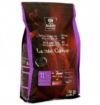 Chocolat de Couverture 1kg Barry - Lactée Caramel