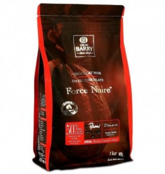 Chocolat de Couverture 1kg Barry - Force Noire 50% Cacao