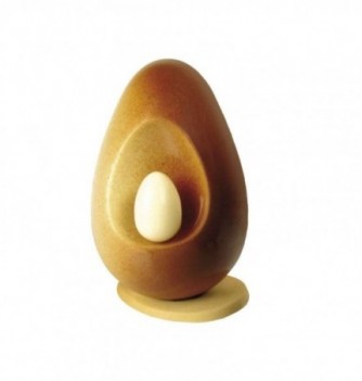 Chocolate Mold - Set of 2 Eggs with bases 160mm