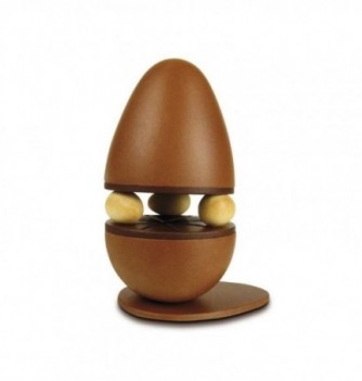 Chocolate Mold - Set of 2 Eggs with bases 160mm 