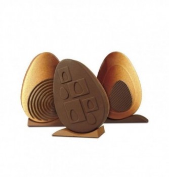 Moule Oeuf Chocolat Face Plate