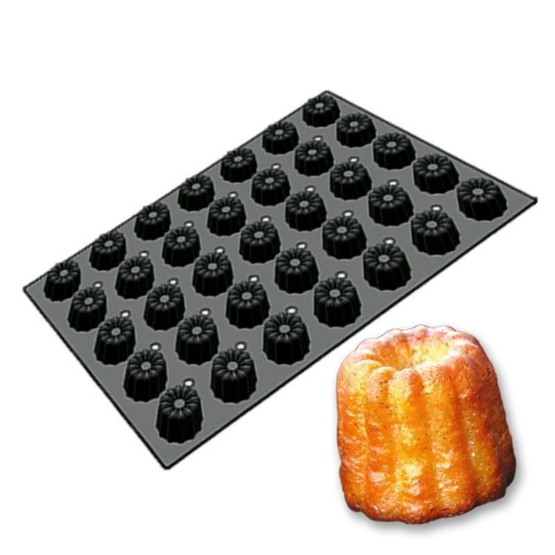 Professional Silicone Mould - 35 Canneles