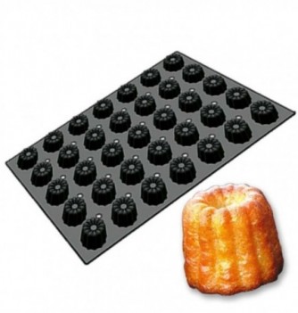 Professional Silicone Mould - 35 Canneles