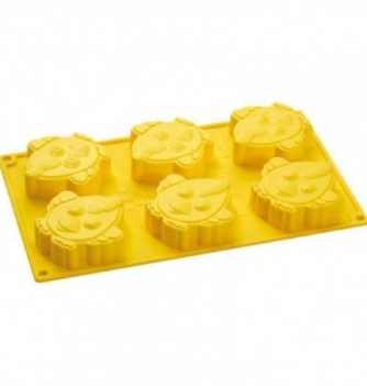 Silicone Mould - Chick (80x80mm)