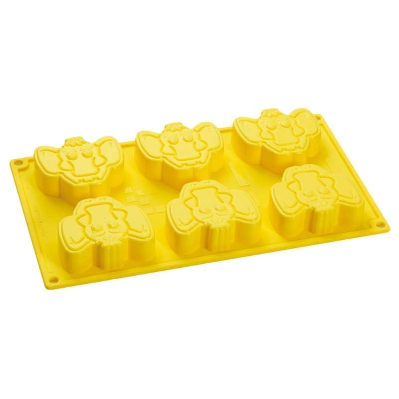 Silicone Mould - Elephant (65x75mm)