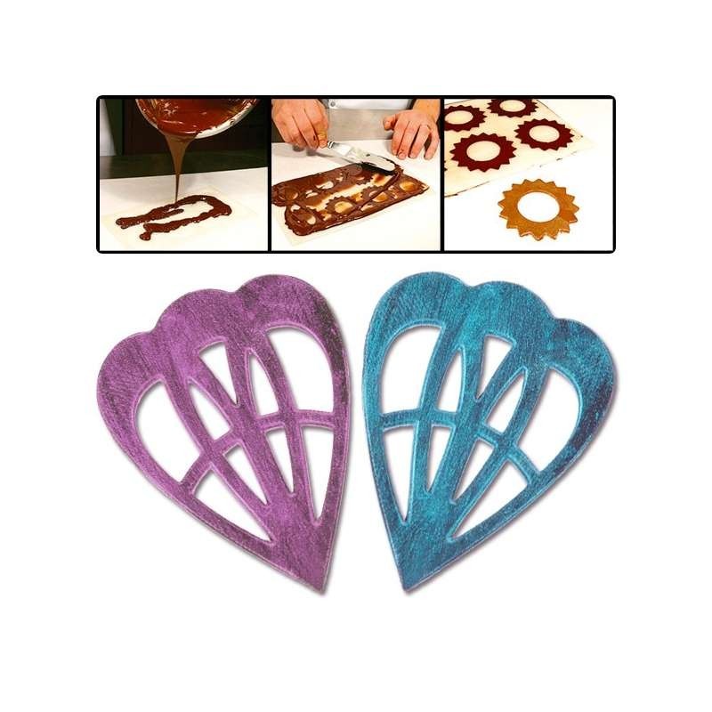 Decor Silicone Mould - Hemstitched Petal x10