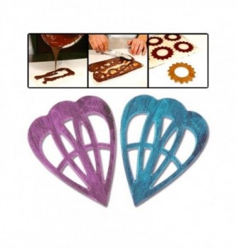 Decor Silicone Mould - Hemstitched Petal x10