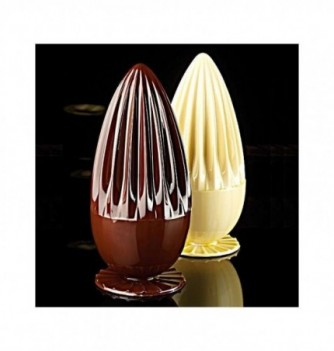 Chocolate Mold - Set of Tapered Eggs with bases 250mm