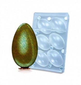 Chocolate mold - Granulated Egg - 6 pcs