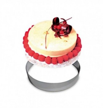 Cercle à Pâtisserie Inox - Ø 30cm - H 6cm