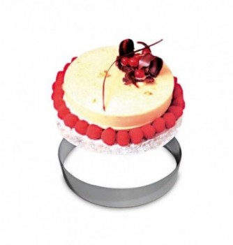 Stainless Steel Vacherin Ring (Ø 30cm - H 6cm)
