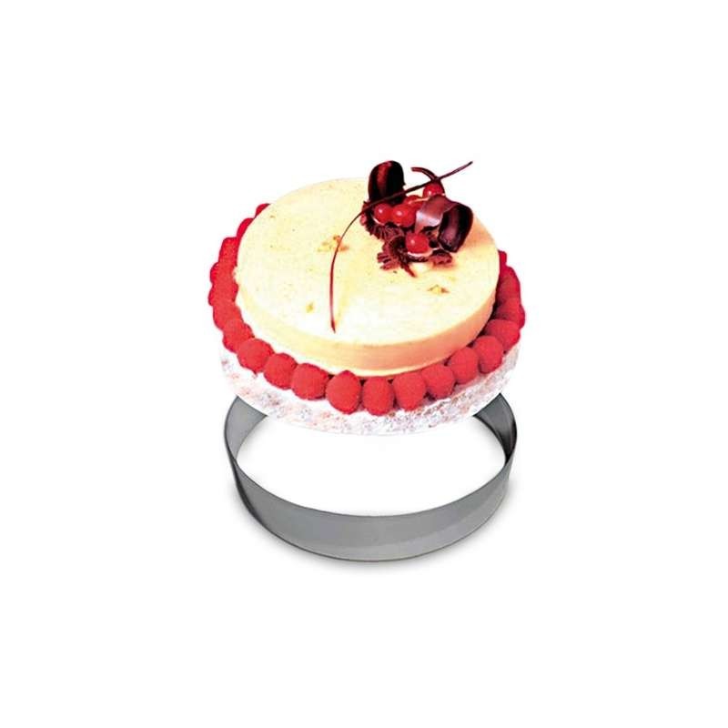 Stainless Steel Vacherin Ring (Ø 16cm - H 6cm)