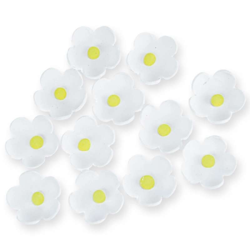 Gumpaste Flowers - White Flowers