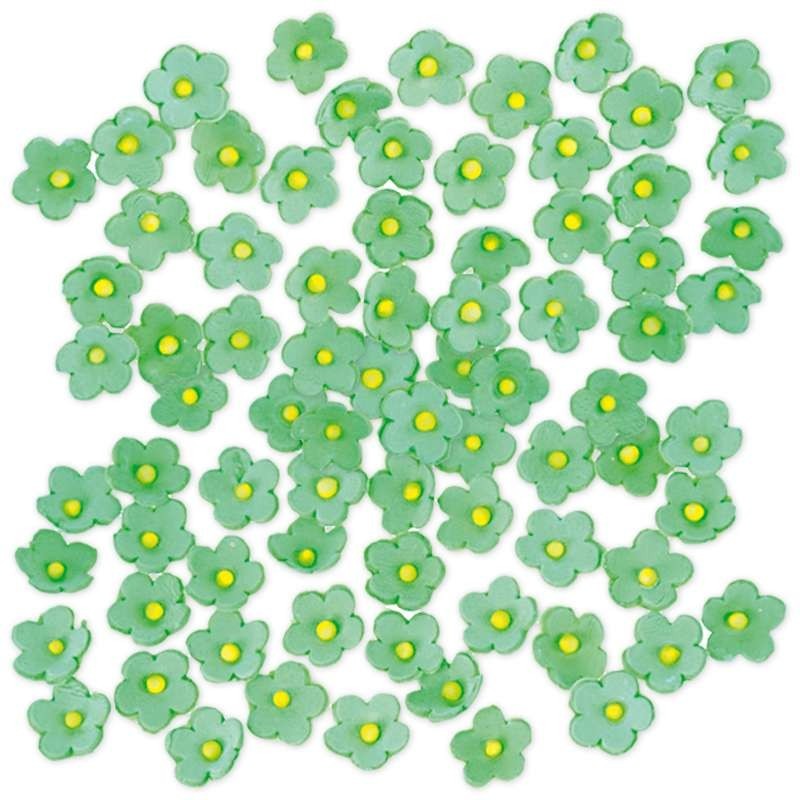 Fleurs en Pastillage Fleurette Verte
