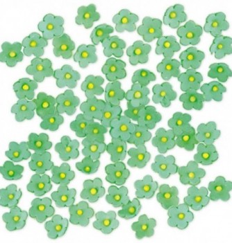 Fleurs en Pastillage Fleurette Verte