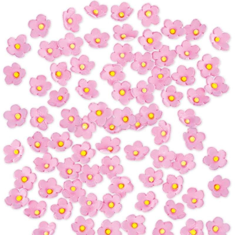 Gumpaste Flowers - Pink mini-flowers