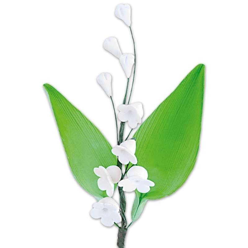 Bouquet de Fleur en Pastillage Muguet