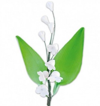 Bouquet de Fleur en Pastillage Muguet