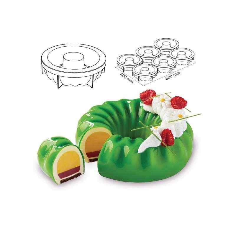 Moule Silicone Pavocake - Royal - Emmanuele Forcone