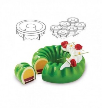 Moule Silicone Pavocake - Royal - Emmanuele Forcone