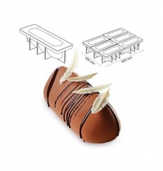 Sublime pavoni silicone yule log mold