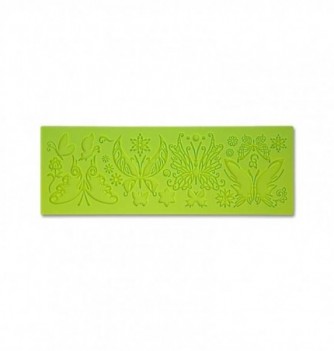 Lace Silicone Mould - Butterflies Frieze