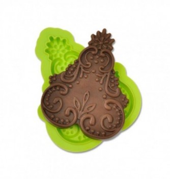 Wholesale DIY Grapes & Ice Cream Ornament Silicone Molds 