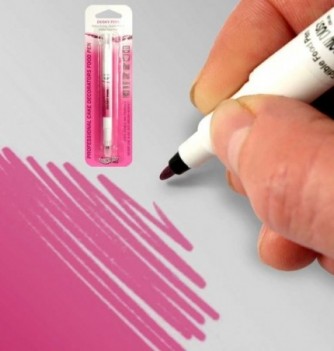 Double-Sided Food Pen - Pink