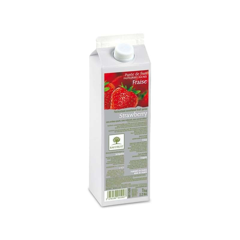 Purée de Fruits Ravifruit Fraise 1kg