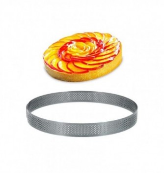 Micro-Perforated Stainless Steel Ring (Ø 18cm - h 2cm)