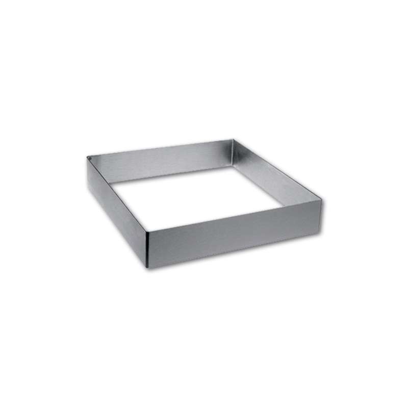 Stainless Steel Square Frame (5,5x5,5cm - H 3cm)