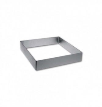 Stainless Steel Square Frame (5,5x5,5cm - H 3cm)