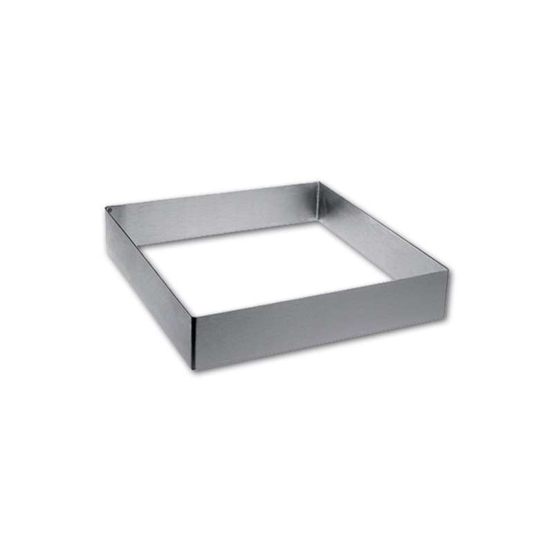 Stainless Steel Square Frame (6x6cm - H 4,5cm)