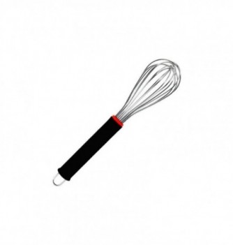 Fouet Cuisine Inox Poignée Caoutchouc 26cm