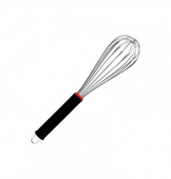 Stainless Steel Whisk 31cm with rubber grips