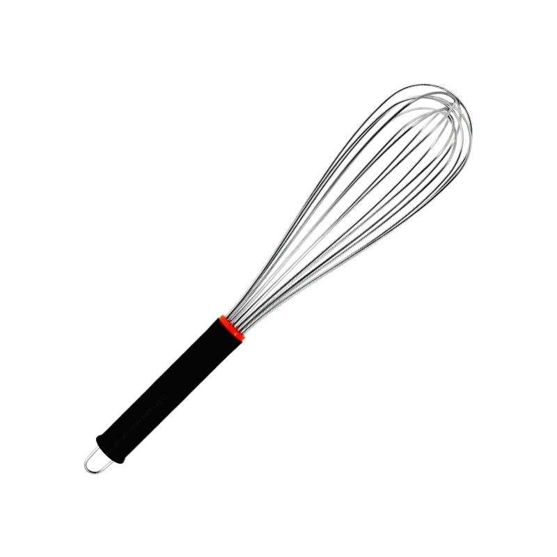 Stainless Steel Whisk with Rubber Handle - 36cm