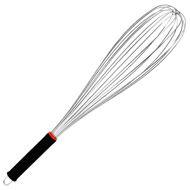 Stainless Steel Whisk with Rubber Handle - 51cm