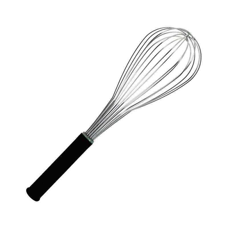 Stainless Steel Whisk with Rubber Handle - 36cm