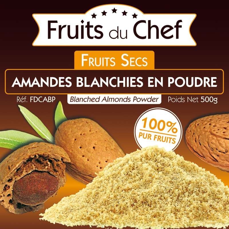 Blanched almonds powder 500gr