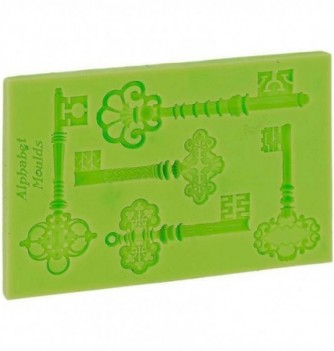 Silicone Mould - Keys (x5)