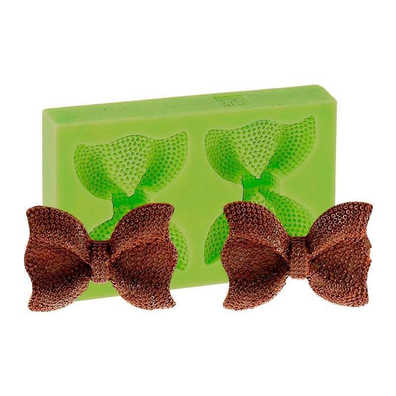 Silicone Mould - Fancy Bow Ties (5x3.5cm)