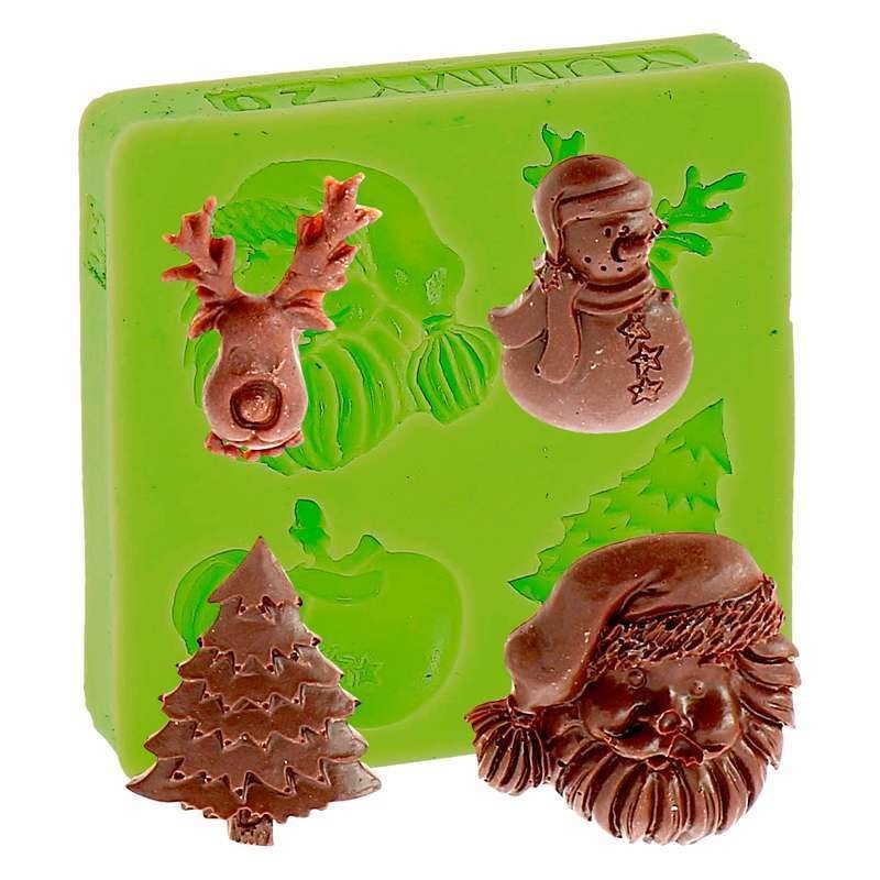 Silicone Mould - Christmas