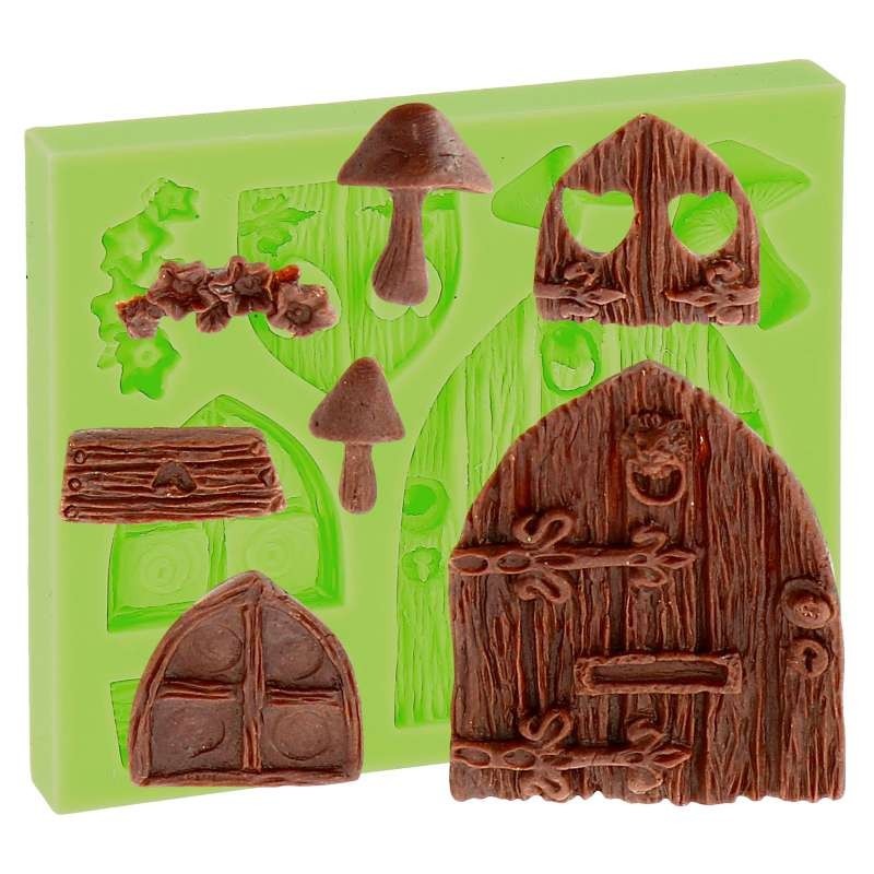 Silicone Mould - Doors (1.5-7cm)