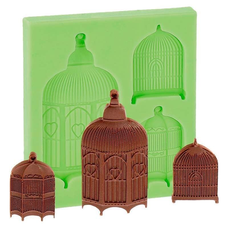 ASSORTIMENT CAGES A OISEAUX 8x4.5-4.5x3.5 cm