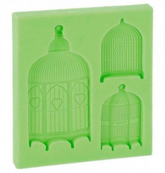 Silicone Mould - Bird Cages