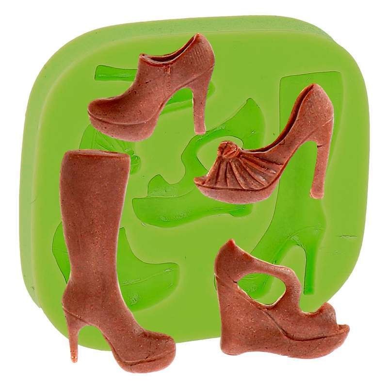 Silicone Mould - Heel Shoes