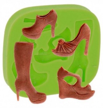 Silicone Mould - Heel Shoes