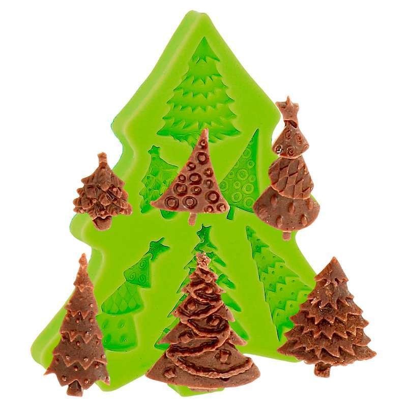 Silicone Mould - Christmas Trees