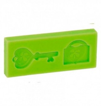 Silicone Mould - Lock & Key