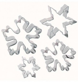 Snowflakes Cutters x4